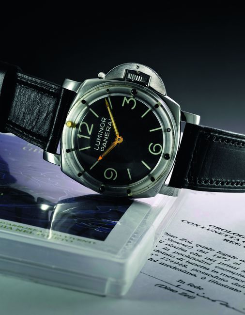 Officine Panerai 14 мая на Sotheby's Important Watches
