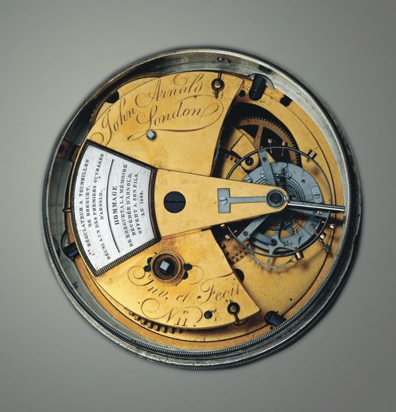 Турбийон с хронометровым спуском Chronometer 11 — результат дружбы Авраама-Луи Бреге и Джона Арнольда 