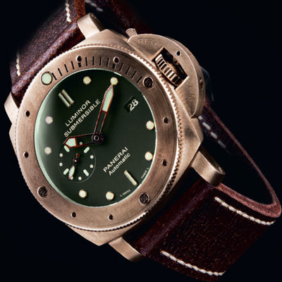 Часы Panerai Luminor Submersible 1950 3 Days Automatic Bronzo